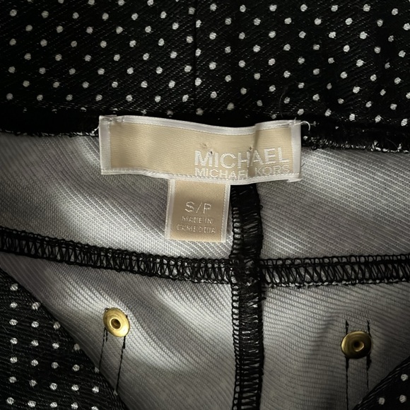 Michael Kors Polka Dot Jeggings size Small - Picture 6 of 14